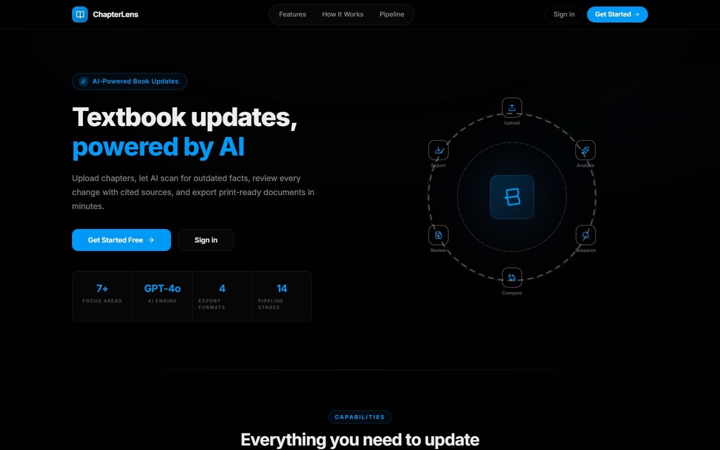 ChapterLens — AI that keeps technical books up to date
