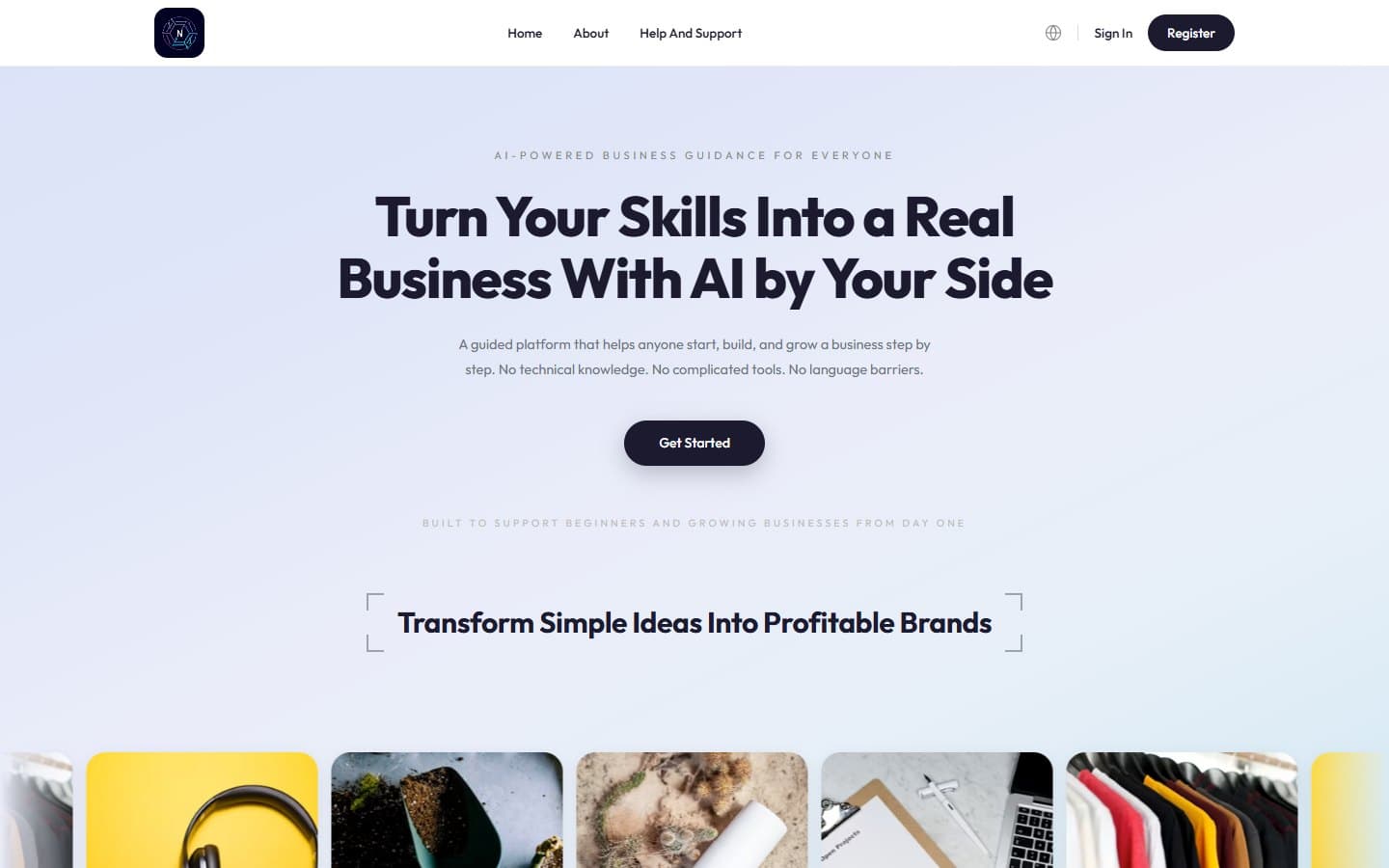 NexpreneurAI — Launch a business — no tech or English skills needed